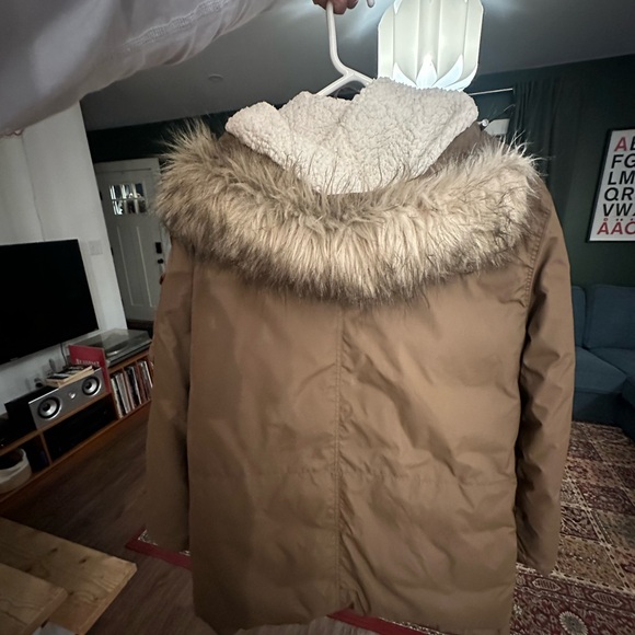Frank and Oak Men's Brown Parka Jacket - Picture 2 of 7